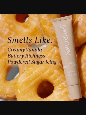 🌈4/$20 NIB NatureWell Tinted Lip Butter Shade Vanilla Glaze Full Size 15g